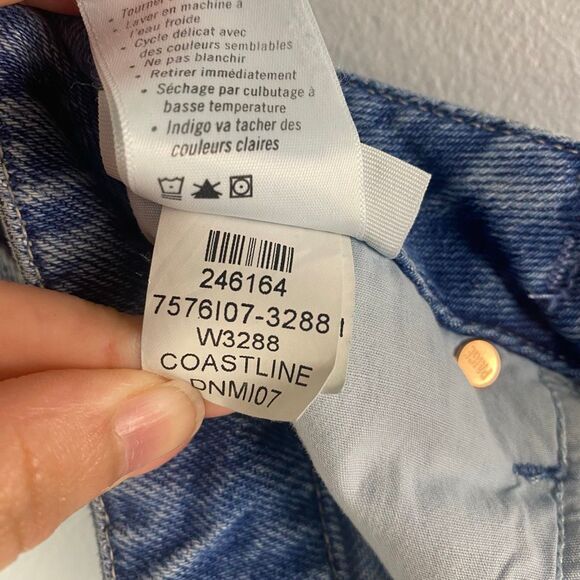 PAIGE Zoey Waist Tie Ankle Wide Leg Jeans - Picture 10 of 10